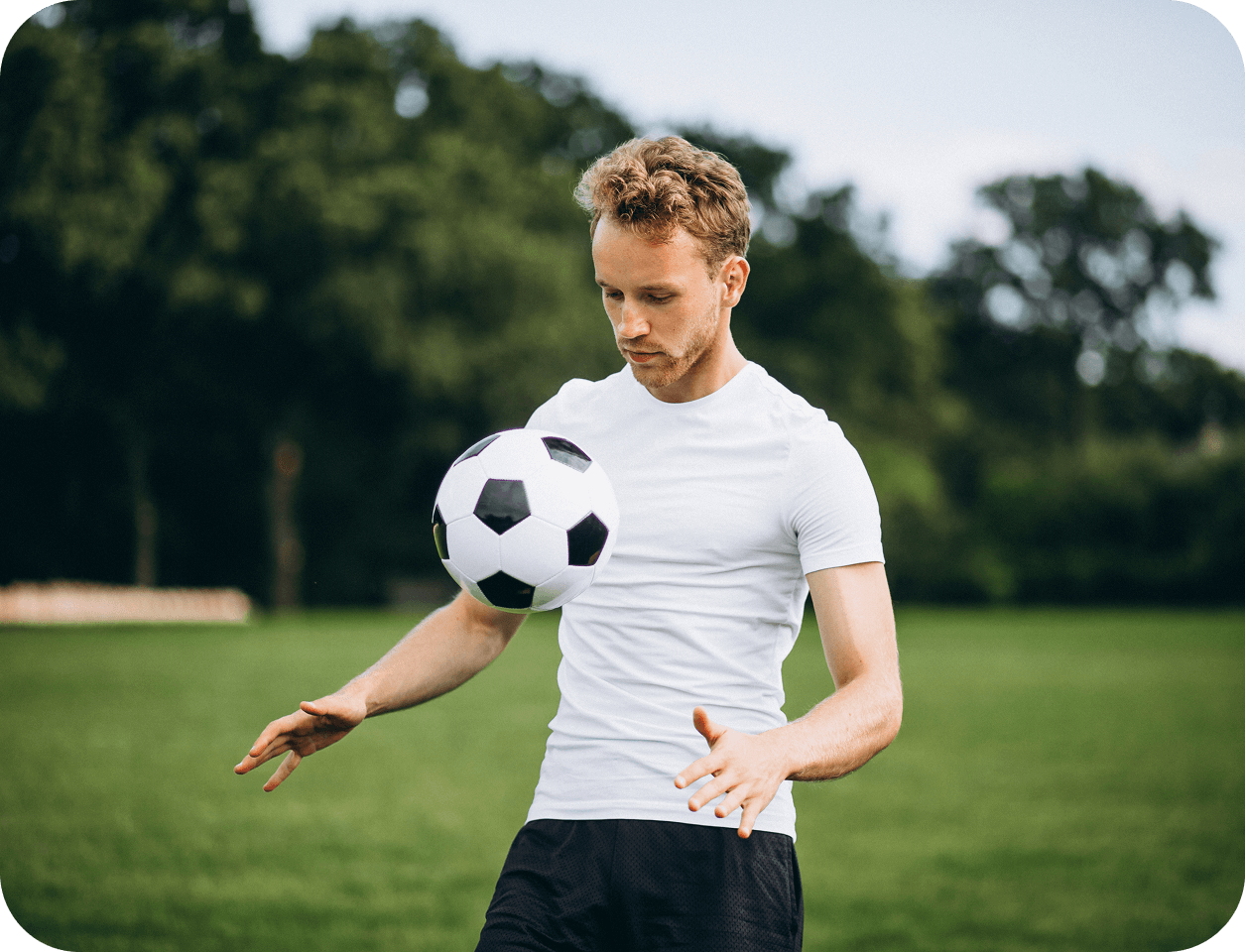 Player Throwing Ball